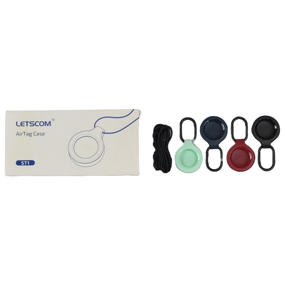 LETSCOM ST1 Airtag Case       (4 Pack)
